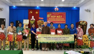 Thị đoàn – Hội Liên hiệp Thanh niên (LHTN) Việt Nam thị xã Duyên Hải phối hợp với các tổ chức tôn giáo trên địa bàn thực hiện hoạt động an sinh xã hội trong năm 2024. 