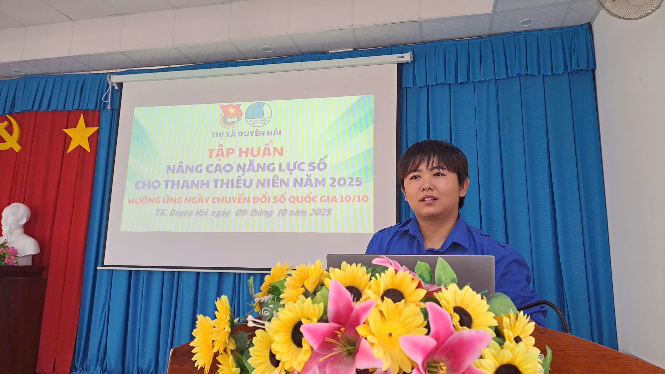 ĐOÀN THANH NIÊN – HỘI LHTN VIỆT NAM THỊ XÃ DUYÊN HẢI TẬP HUẤN NÂNG CAO NĂNG LỰC SỐ CHO THANH THIẾU NIÊN NĂM 2025 – HƯỞNG ỨNG NGÀY CHUYỂN ĐỔI SỐ QUỐC GIA 10/10